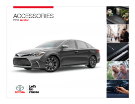 2016 Toyota Avalon Accessories