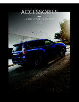 2020 Lexus SUV Accessories