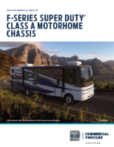 2021 Ford F Series Class A Motorhome Chassis