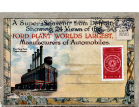 1917 Ford Plant Postcard Pack