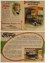 1923 Ford Intelligent Service Foldout