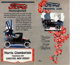 1923 Ford Touring Car Foldout