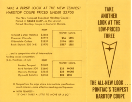 1970 Pontiac Comparison Folder