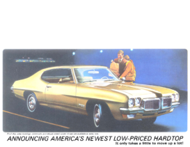 1970 Pontiac T37 Hardtop Mailer
