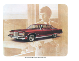 1976 Pontiac Showroom Posters