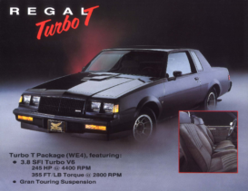 1987 Buick Regal Turbo T Package