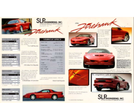1994 Pontiac Firehawk Spec Sheet