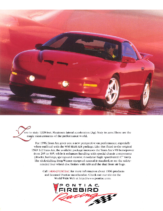 1996 Pontiac Firebird Racing Card