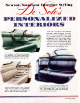 1942 DeSoto Personalized Interiors Folder