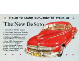 1942 DeSoto Postcards