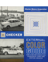 1963 Checker Color Guide