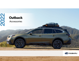 2022 Subaru Outback Accessories