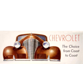 1939 Chevrolet Foldout