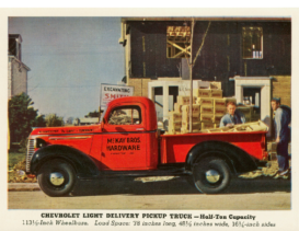 1940 Chevrolet Truck Cards