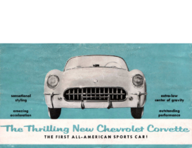 1953 Chevrolet Corvette Brochure 1