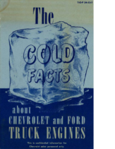 1954-Chevrolet Sales Booklet -The Cold Facts