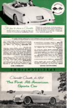 1954 Corvette Foldout (Green)