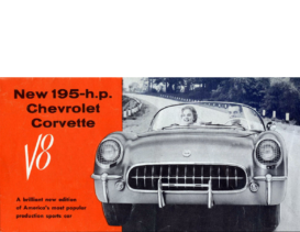 1955 Chevrolet Corvette Foldout (Red)