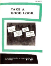 1958 Chevrolet-Take a Good Look-Booklet
