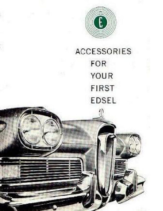 1958 Edsel Accessories