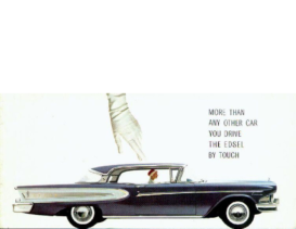 1958 Edsel Features Digest