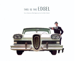1958 Edsel Full Line Folder