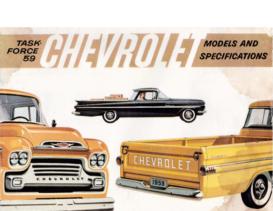 1959 Chevrolet Trucks Foldout