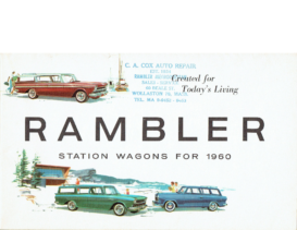 1960 AMC Rambler Wagons Foldout