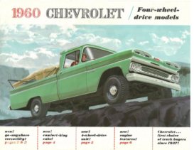 1960 Chevrolet 4WD Trucks Foldout