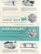 1960 Chevrolet Speed Control Foldout