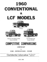 1960 Chevrolet Truck Comparisons