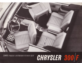 1960 Chrysler 300F Press Kit