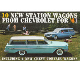 1961 Chevrolet Wagons Foldout