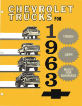 1963 Chevrolet Trucks Booklet