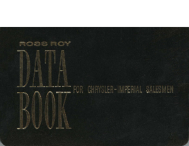 1963 Chrysler Data Book