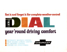 1966 Chevrolet Weather Control
