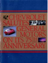 1983 Chevrolet Salutes GM on 75th Anniversary Booklet