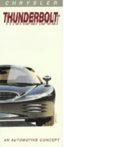 1993 Chrysler Thunderbolt Concept