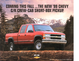1999 Chevrolet CK Crew Cab Card