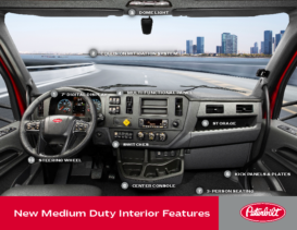 2021 Peterbilt New Medium Duty Interior Features Guide