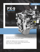 2021 Peterbilt PX9 Spec Sheet