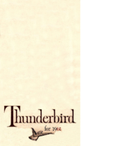 1961 Ford Thunderbird Booklet