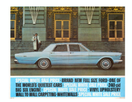 1966 Ford White Sale Mailer