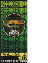 1977 Ford Truck Accessories Booklet