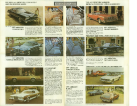 1977 Lincoln Mercury Foldout