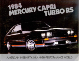 1984 Mercury Capri Turbo RS