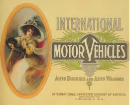 1907 International Motor Vehicles Catalogue