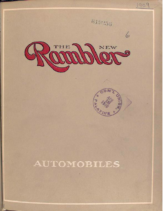 1909 Rambler Model 50