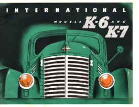1941 International K6 & K7 Trucks