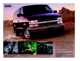 2004 Chevrolet Astro Spec Sheet
